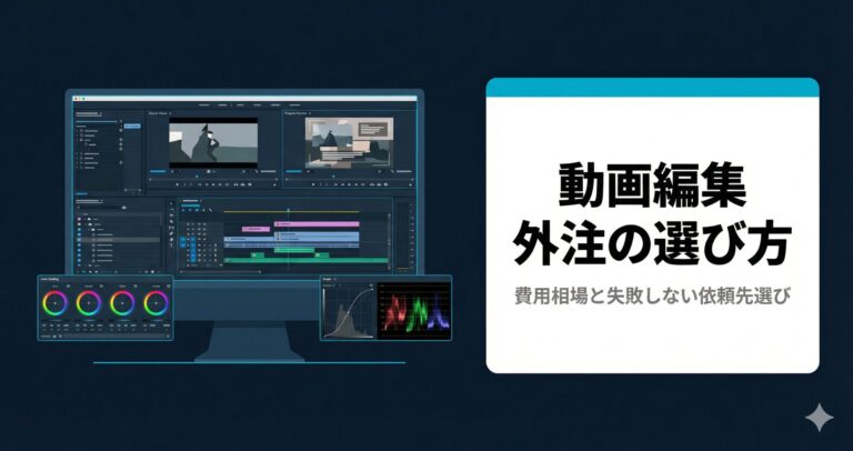 福岡での動画編集の外注|委託先別の費用相場と依頼先の選び方【2026年】