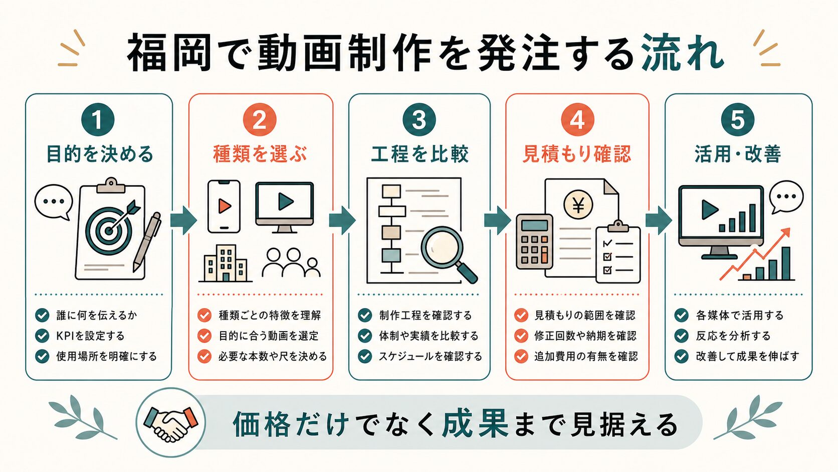 動画制作 福岡 費用|発注から活用までの流れ