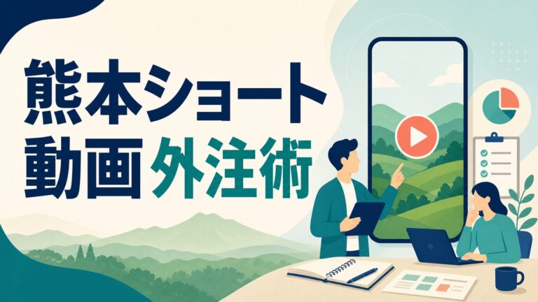 ショート動画制作 熊本|外注先選びの要点