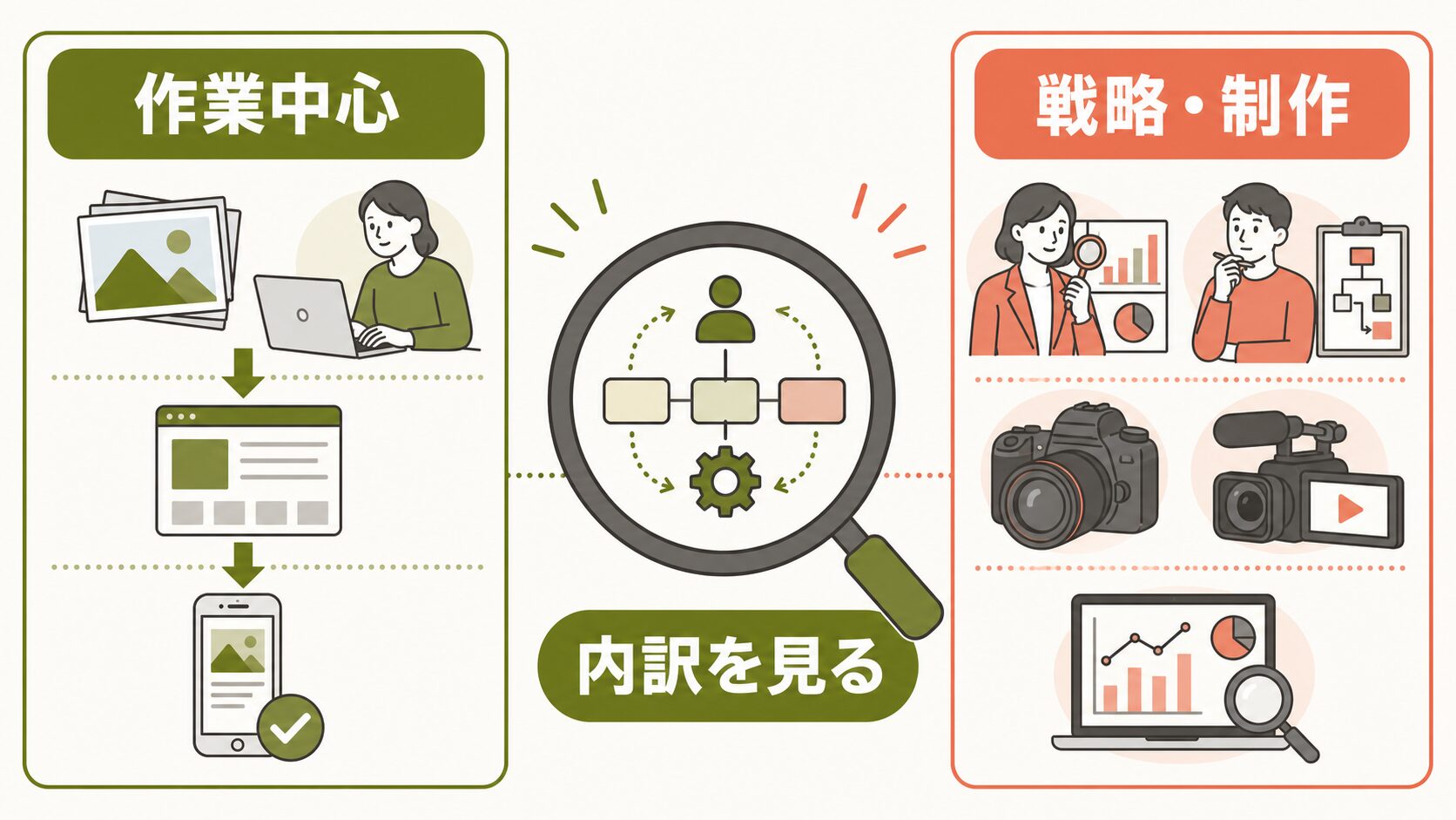 Instagram運用代行 価格差|作業中心と戦略制作の違い